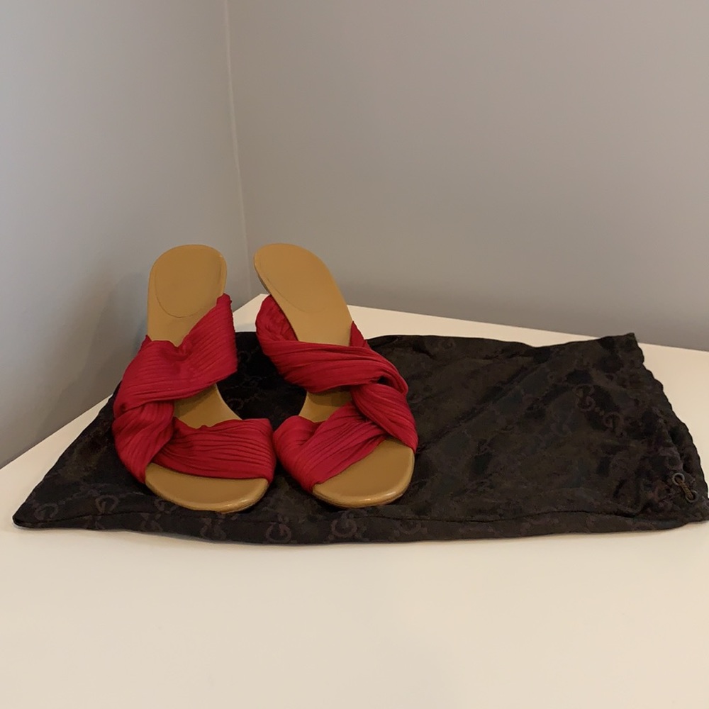 🔥GUCCI Elegant Red Women's Sandals - Picture 7 of 7